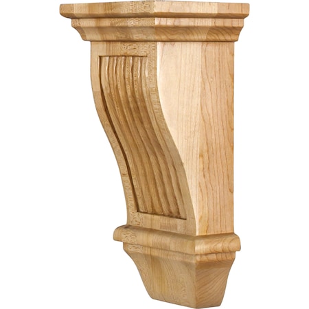 Hardware Resources 5" Wx4"Dx10"H Cherry Renaissance Reed Corbel COR20-1CH